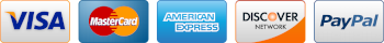 Accepted credit cards